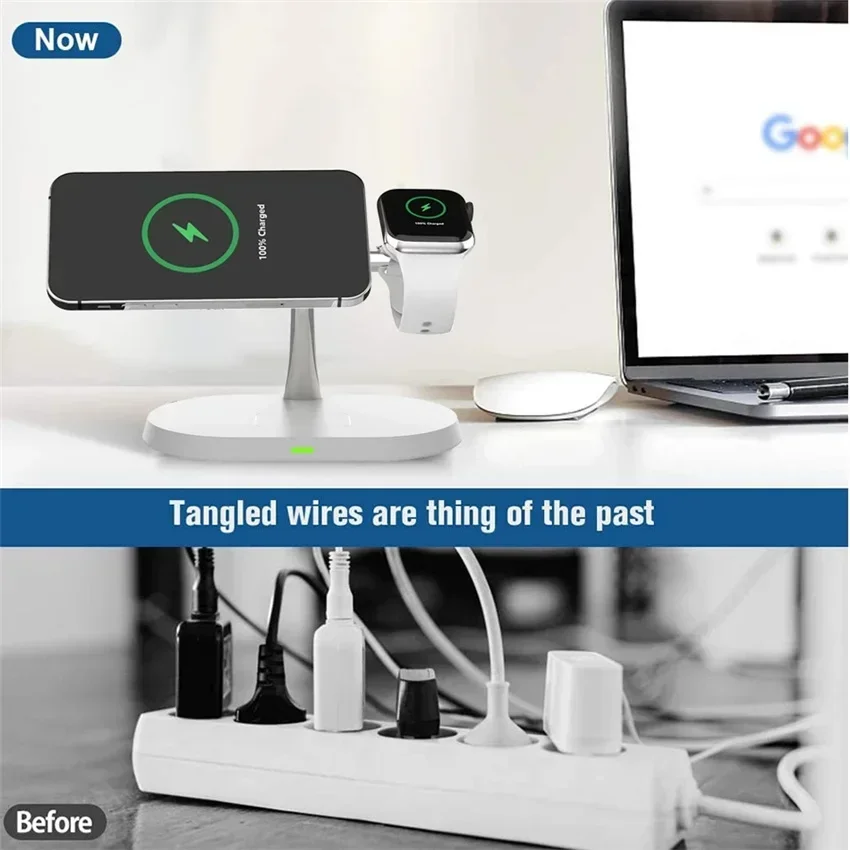 Magnetic Wireless Charger Stan - Smartwatch Watches For Iphone บทวิจารณ์และราคา