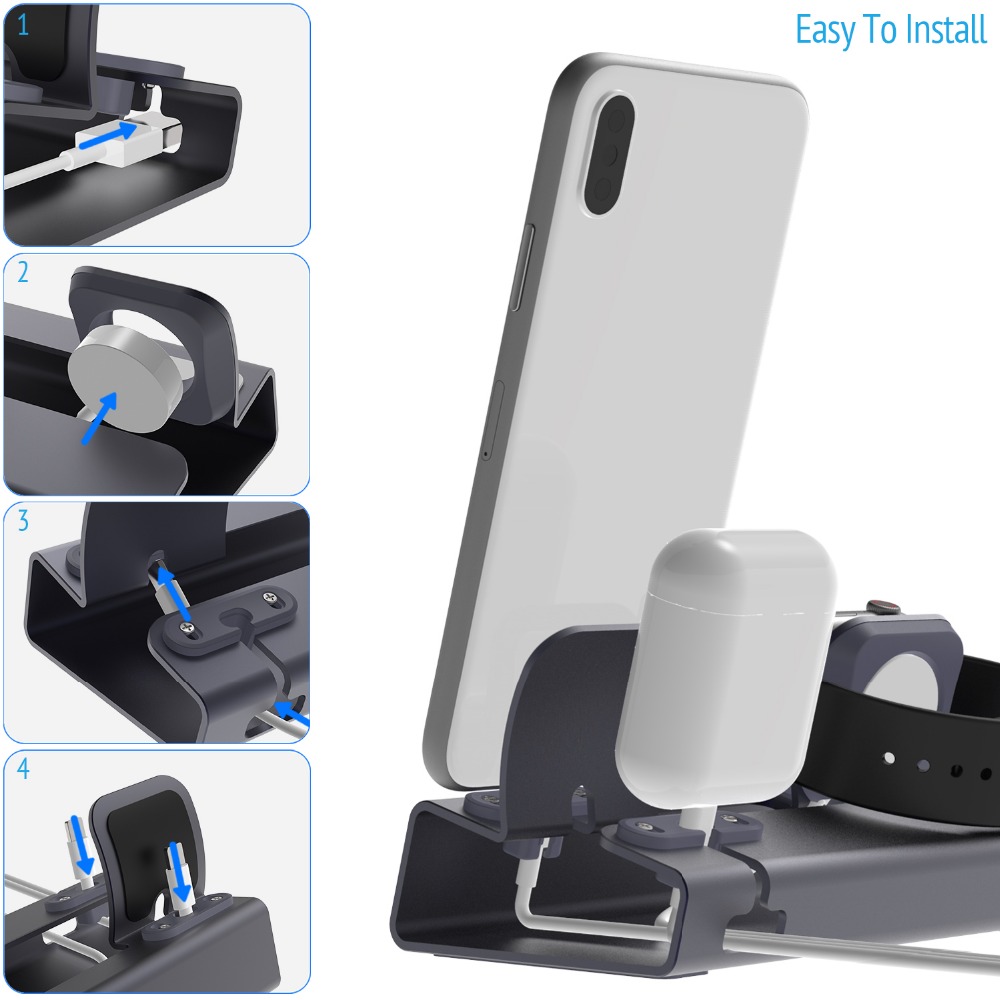Charging Dock Station Stand Ho - Watch Watch Xs บทวิจารณ์และราคา