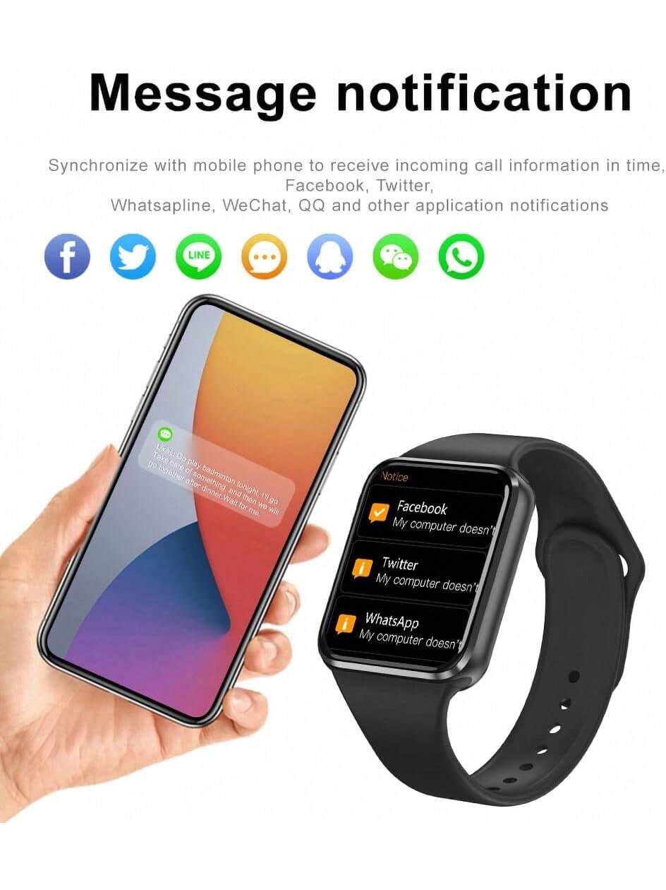 Smart Watches for Women Men (A - Smartwatch Iphone Watch For Men บทวิจารณ์และราคา
