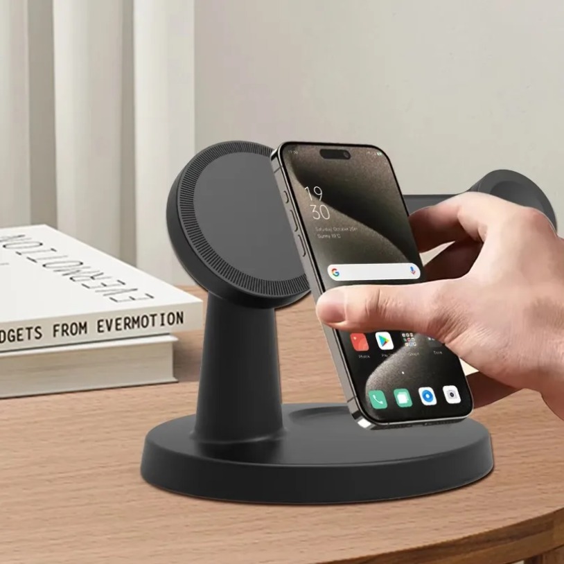 Wireless 3 In 1 Magnetic Charg - Smartwatch Watches For Iphone บทวิจารณ์และราคา