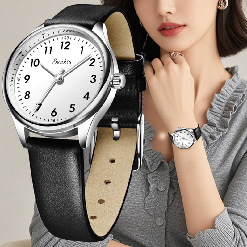 LIGE Simple Women Fashion Blac - Waterproof Diving Watch บทวิจารณ์และราคา