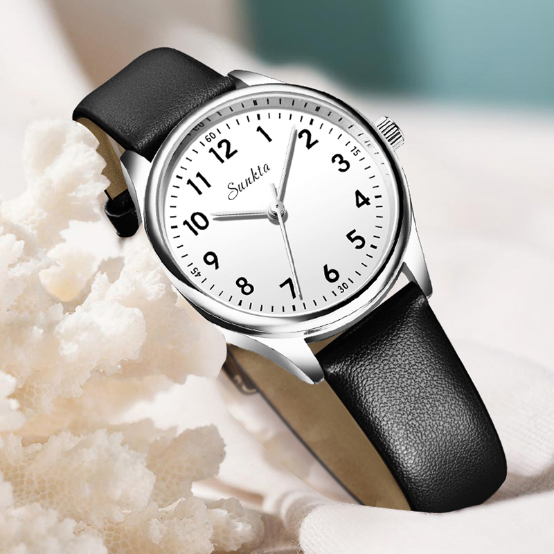 LIGE Simple Women Fashion Blac - Waterproof Diving Watch บทวิจารณ์และราคา