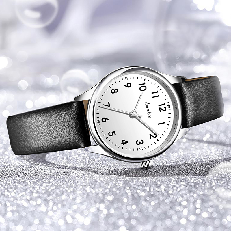 LIGE Simple Women Fashion Blac - Waterproof Diving Watch บทวิจารณ์และราคา