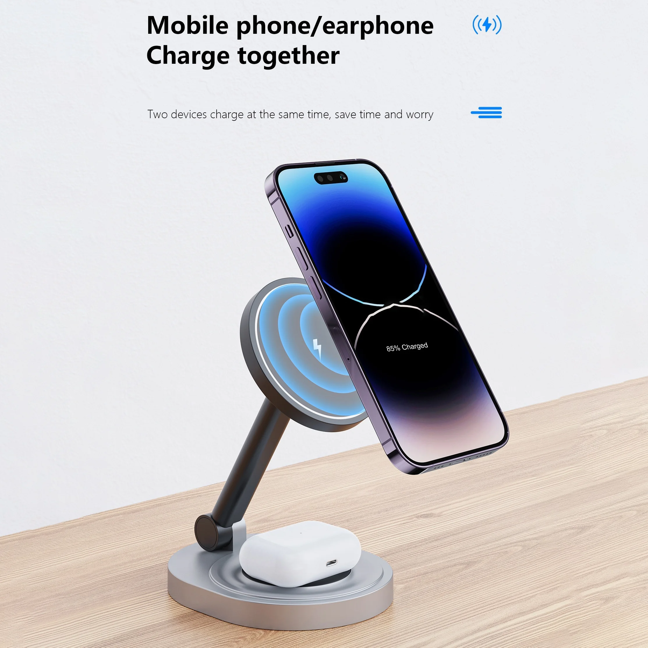 2 In 1 Magnetic Wireless Charg - Smartwatch Watches For Iphone บทวิจารณ์และราคา