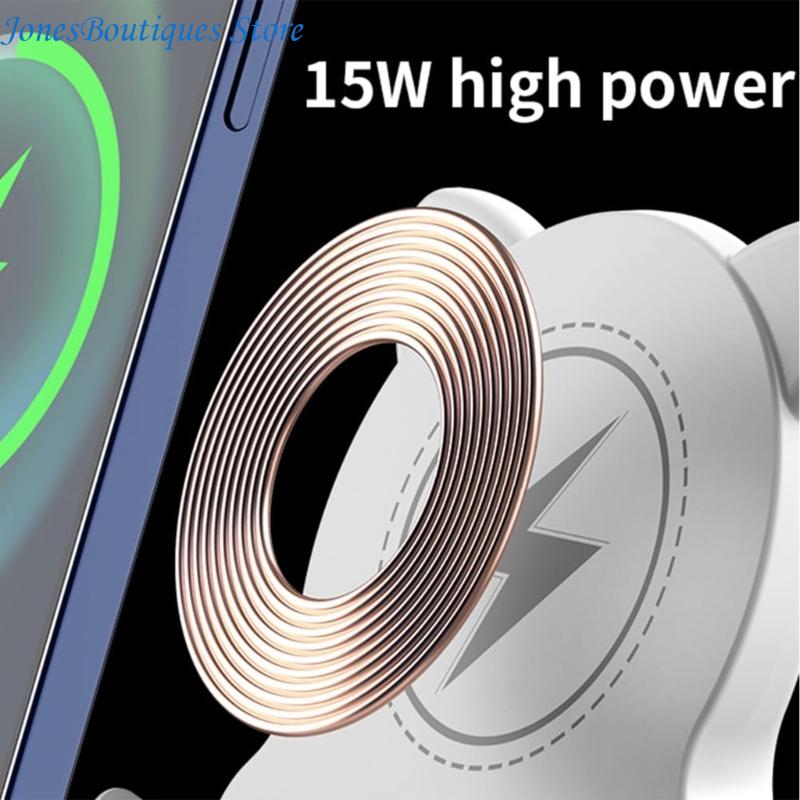 15W Wireless Charging Stand wi - Smartwatch Watches With Bluetooth บทวิจารณ์และราคา