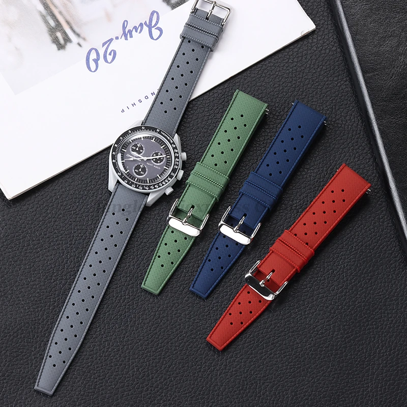 Tropical Silicone Watch Band Q - Seiko Watches Smartwatch บทวิจารณ์และราคา