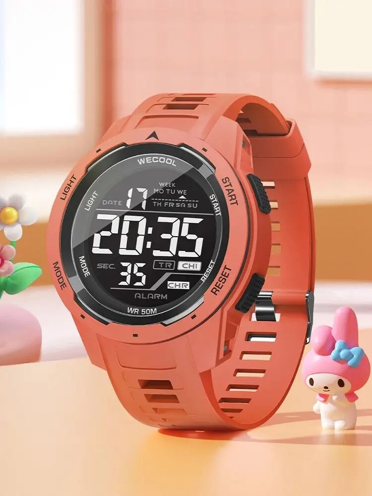 WECOOL Brand Sport Digital 50M - Tide Watch Surf บทวิจารณ์และราคา
