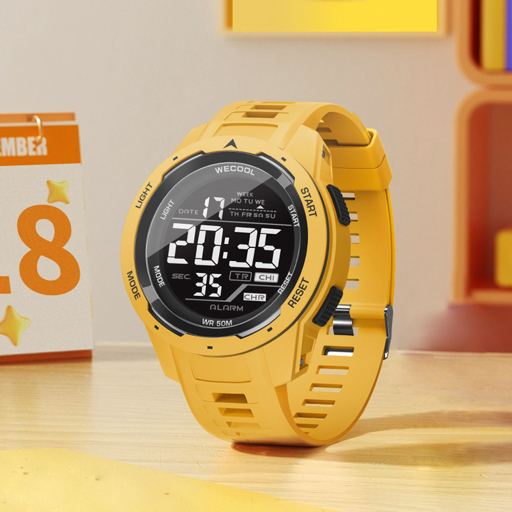 WECOOL Brand Sport Digital 50M - Tide Watch Surf บทวิจารณ์และราคา