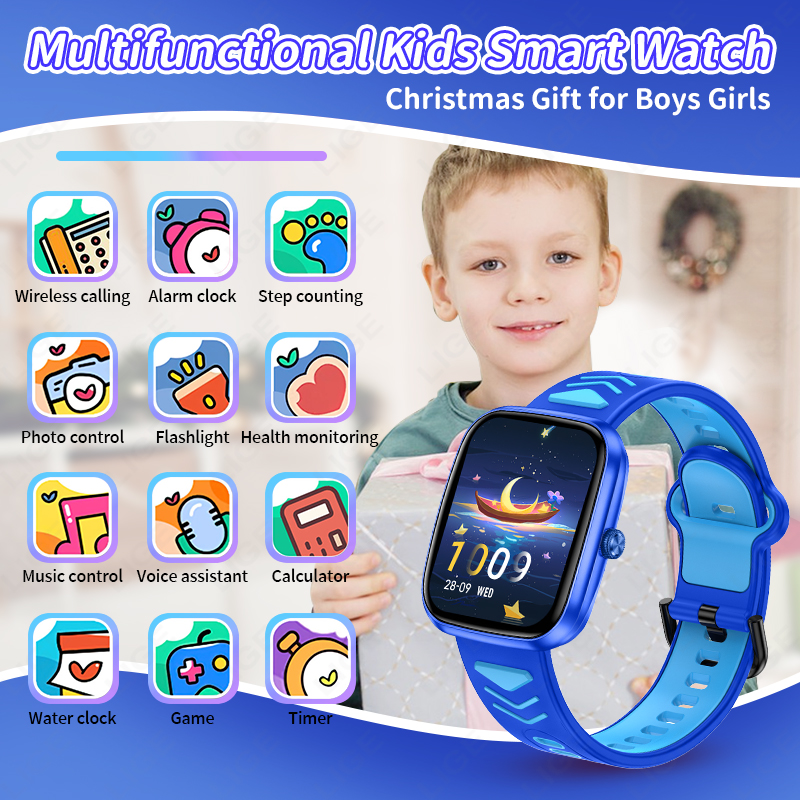 LIGE 2026 Kids Smart Watch Chi - Smartwatch Watches Gift For Girls บทวิจารณ์และราคา
