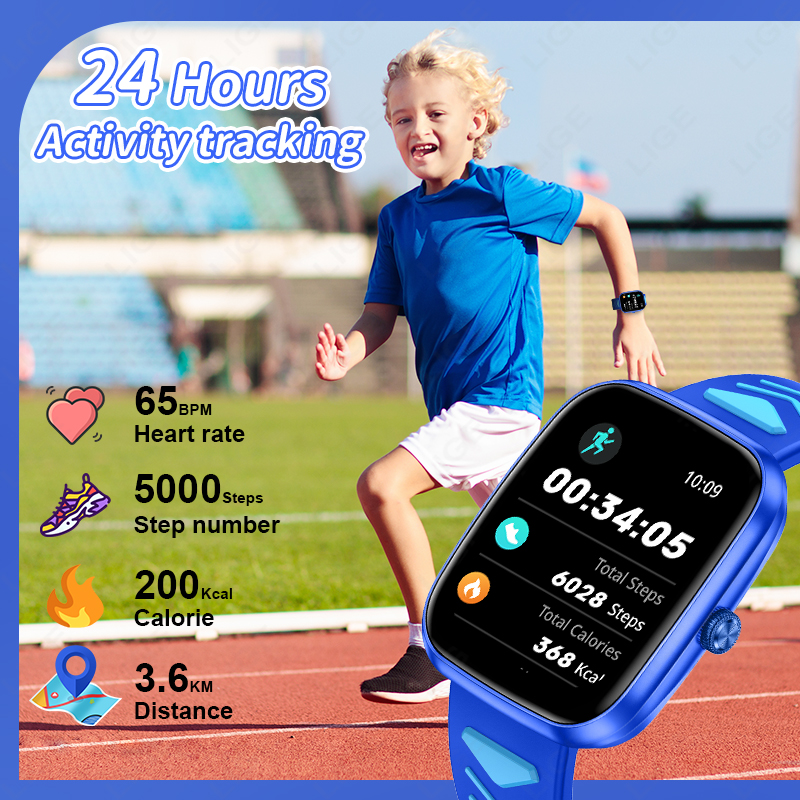 LIGE 2026 Kids Smart Watch Chi - Smartwatch Watches Gift For Girls บทวิจารณ์และราคา
