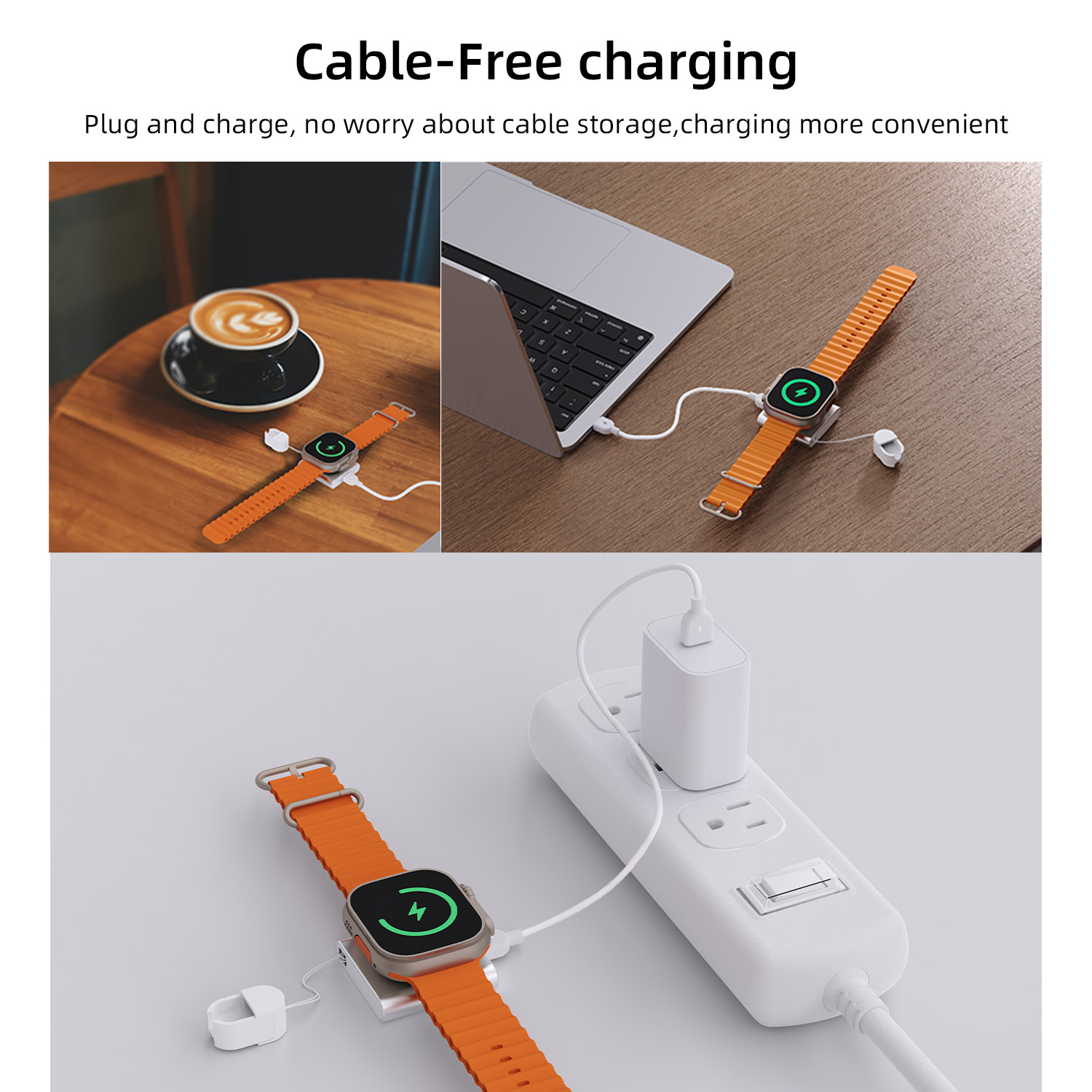 Bonola Magnetic Watch Wireless - Smartwatch Watches For Iphone บทวิจารณ์และราคา