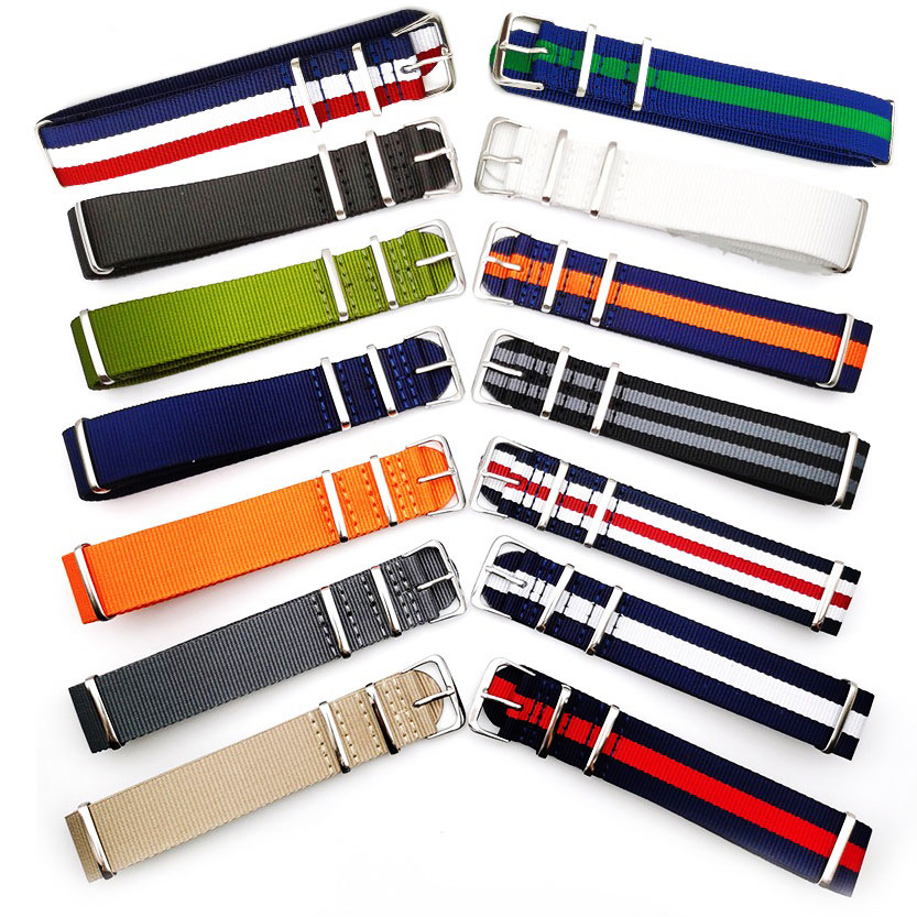 Canvas Band For Nylon Watch St - Nato Strap Nylon บทวิจารณ์และราคา