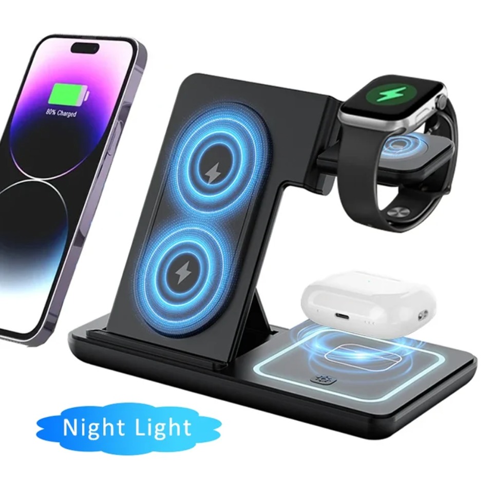 Night LED Light 3 In 1 Wireles - Smartwatch Watches For Iphone บทวิจารณ์และราคา