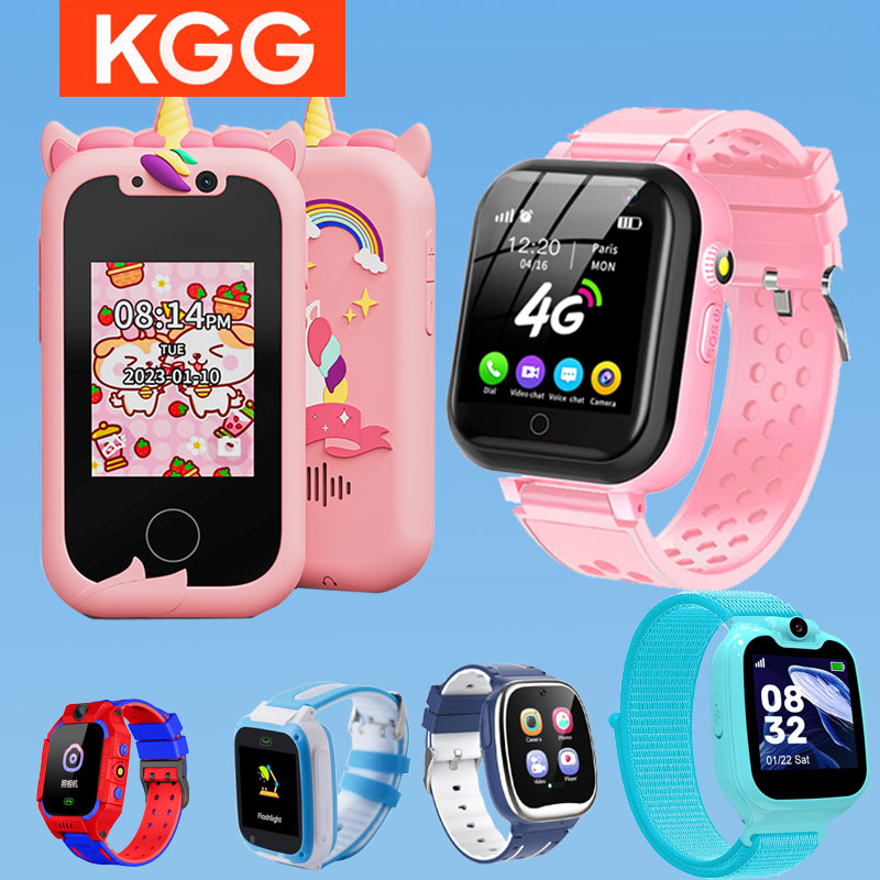 2G 4G Kids Smart Watch Phone G - Smartwatch Watches Gift For Girls บทวิจารณ์และราคา