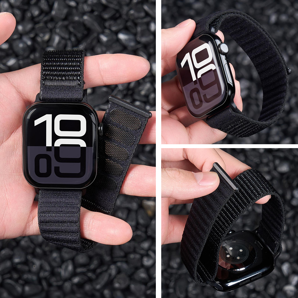 Nylon Loop straps for iWatch 4 - Smartwatch Apple Watches For Men บทวิจารณ์และราคา