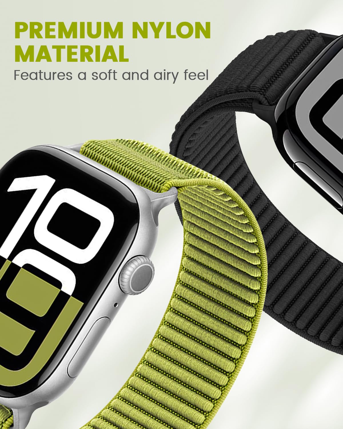 Nylon Loop straps for iWatch 4 - Smartwatch Apple Watches For Men บทวิจารณ์และราคา