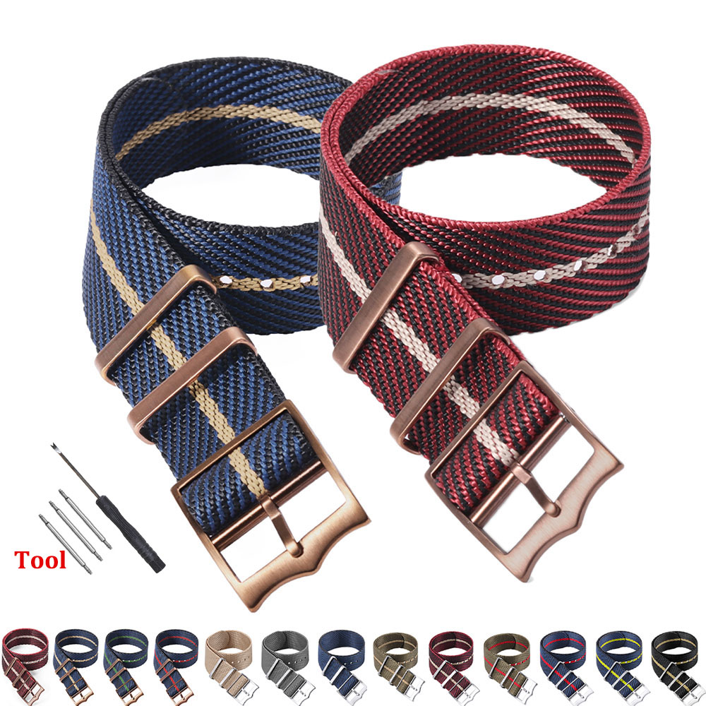 Fabric Bracelet for Rolex Prem - Nato Strap Nylon บทวิจารณ์และราคา