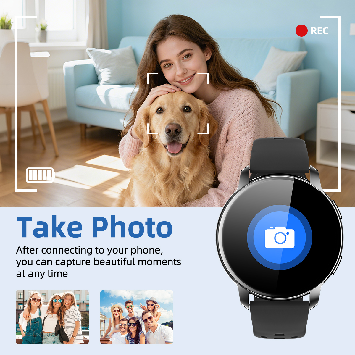 2026 New Smart Watch for Andro - Smartwatch Watches Gift For Women บทวิจารณ์และราคา
