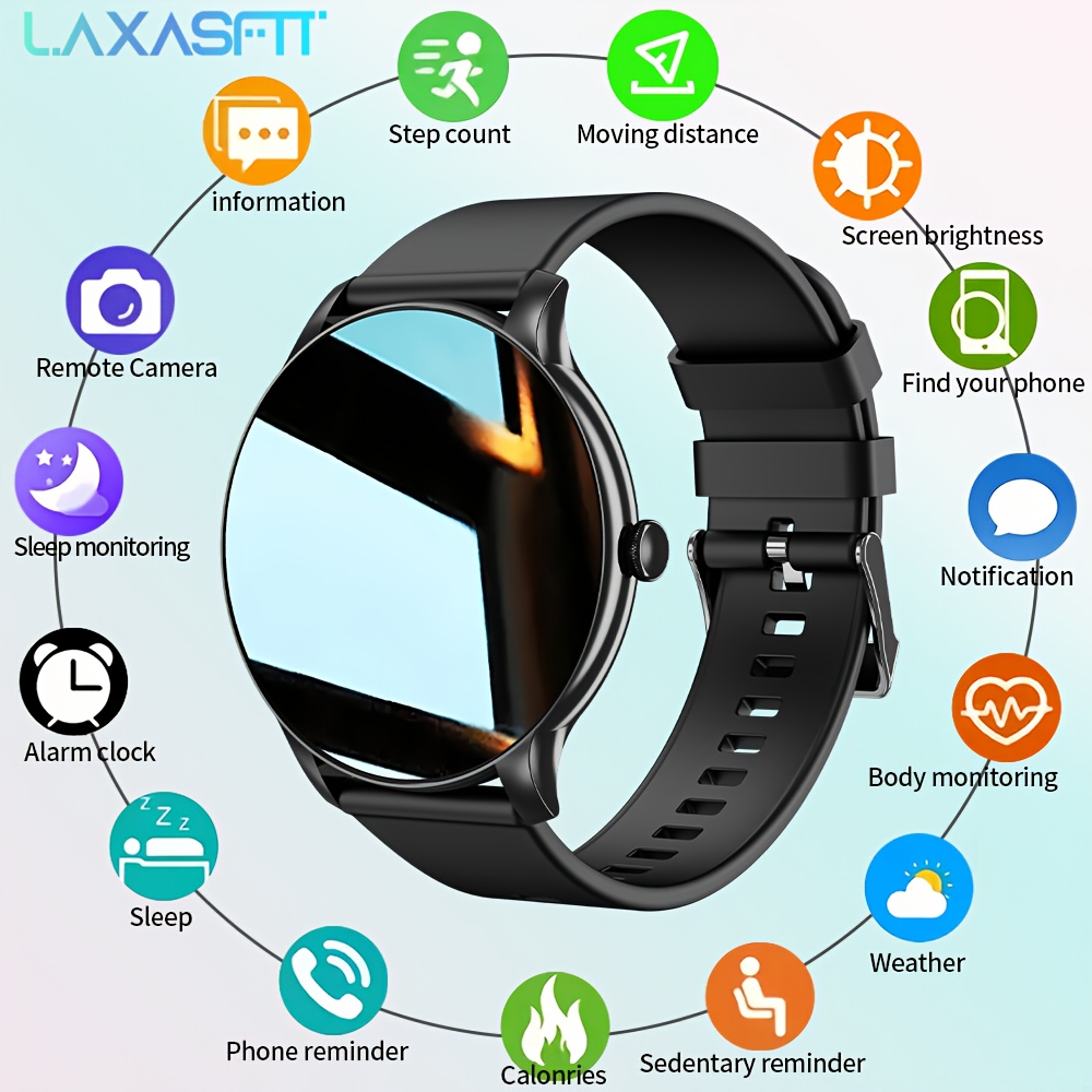 LAXASFIT Outsport Smart Watch  - Smartwatch Watches Gift For Women บทวิจารณ์และราคา