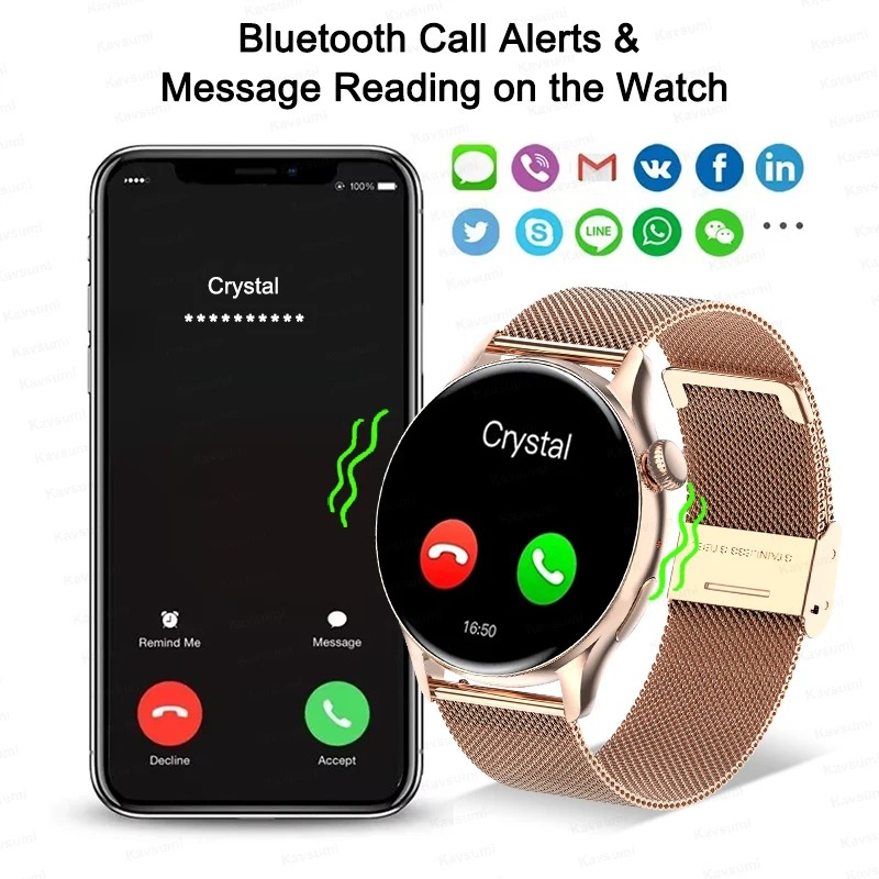 2026New Smart Watch Women Cust - Smartwatch Watches Gift For Women บทวิจารณ์และราคา