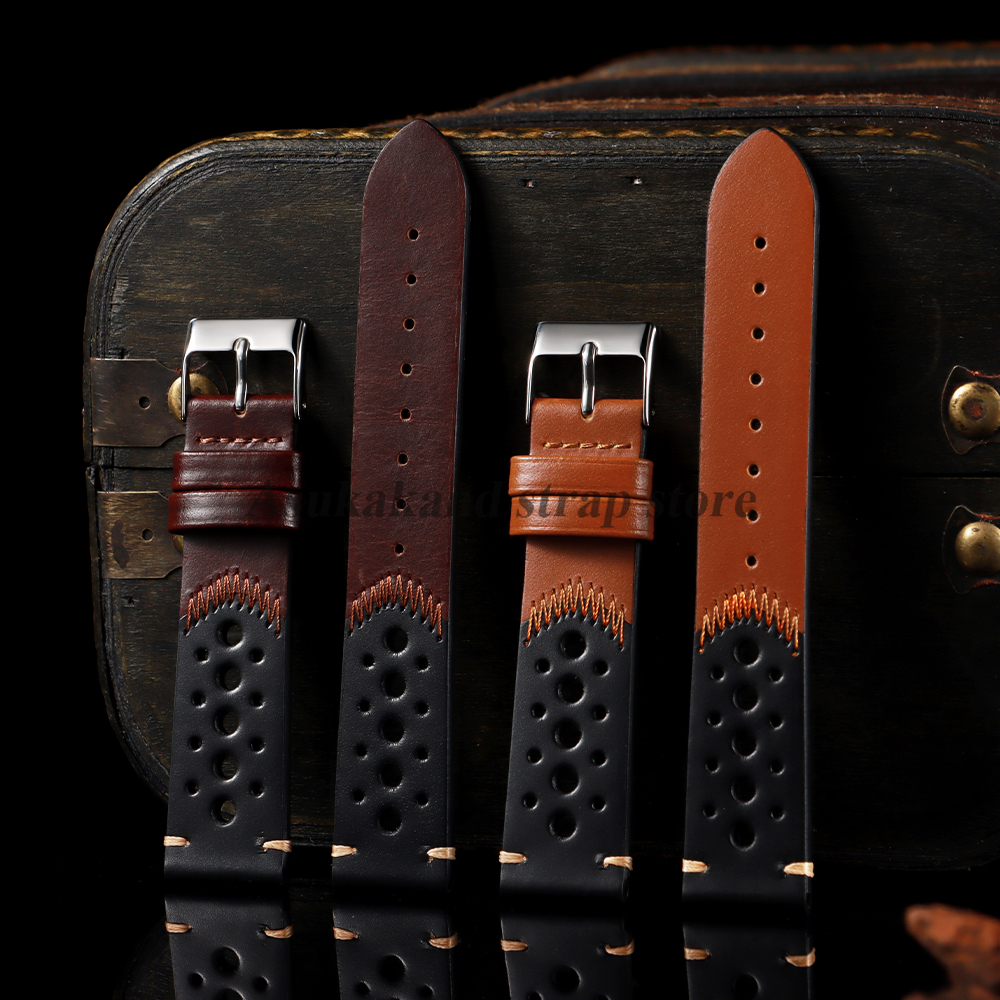 New Oil wax Leather Watch Stra - Seiko Watches Smartwatch บทวิจารณ์และราคา