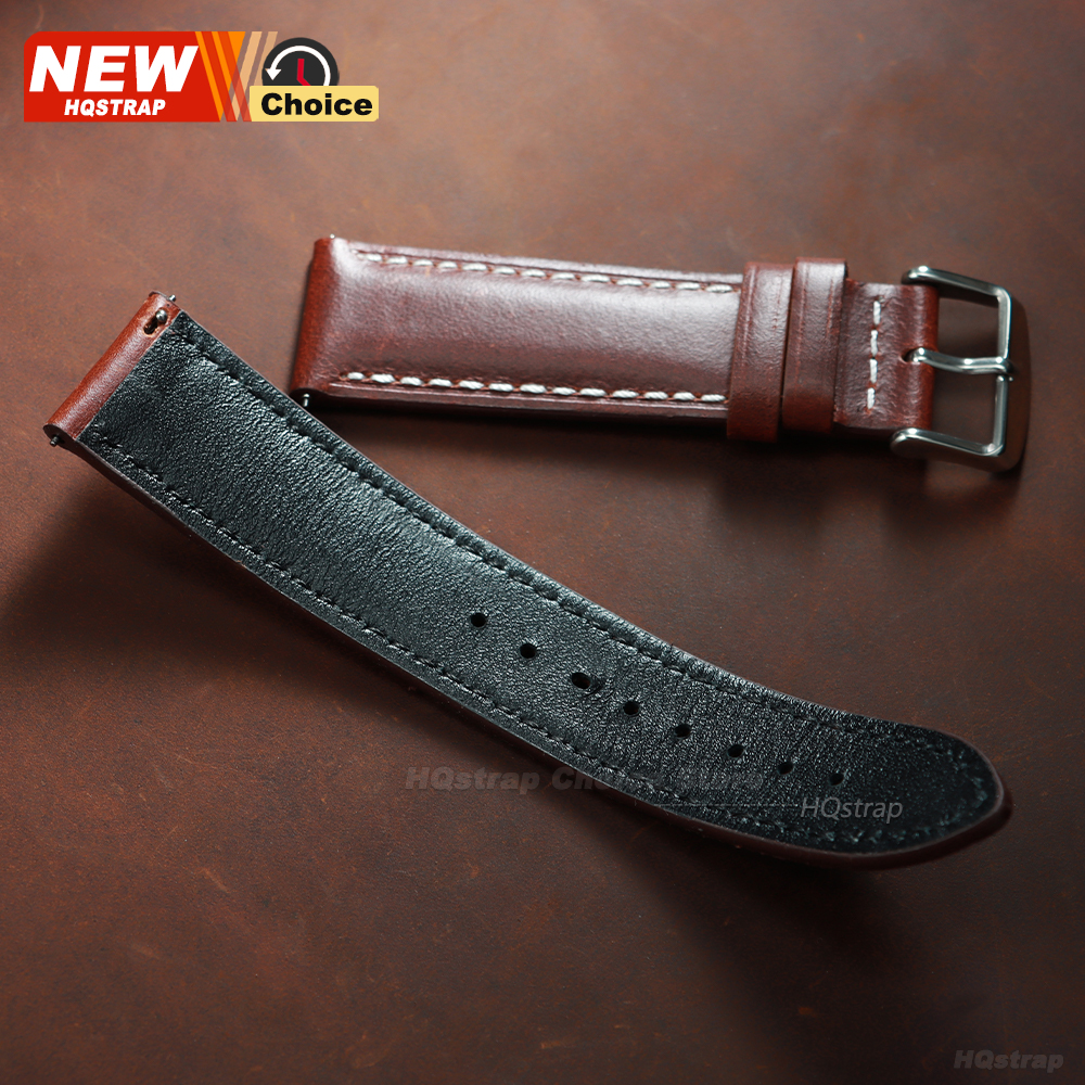 New Oil Wax Strap 16mm 18mm 20 - Seiko Watches Smartwatch บทวิจารณ์และราคา