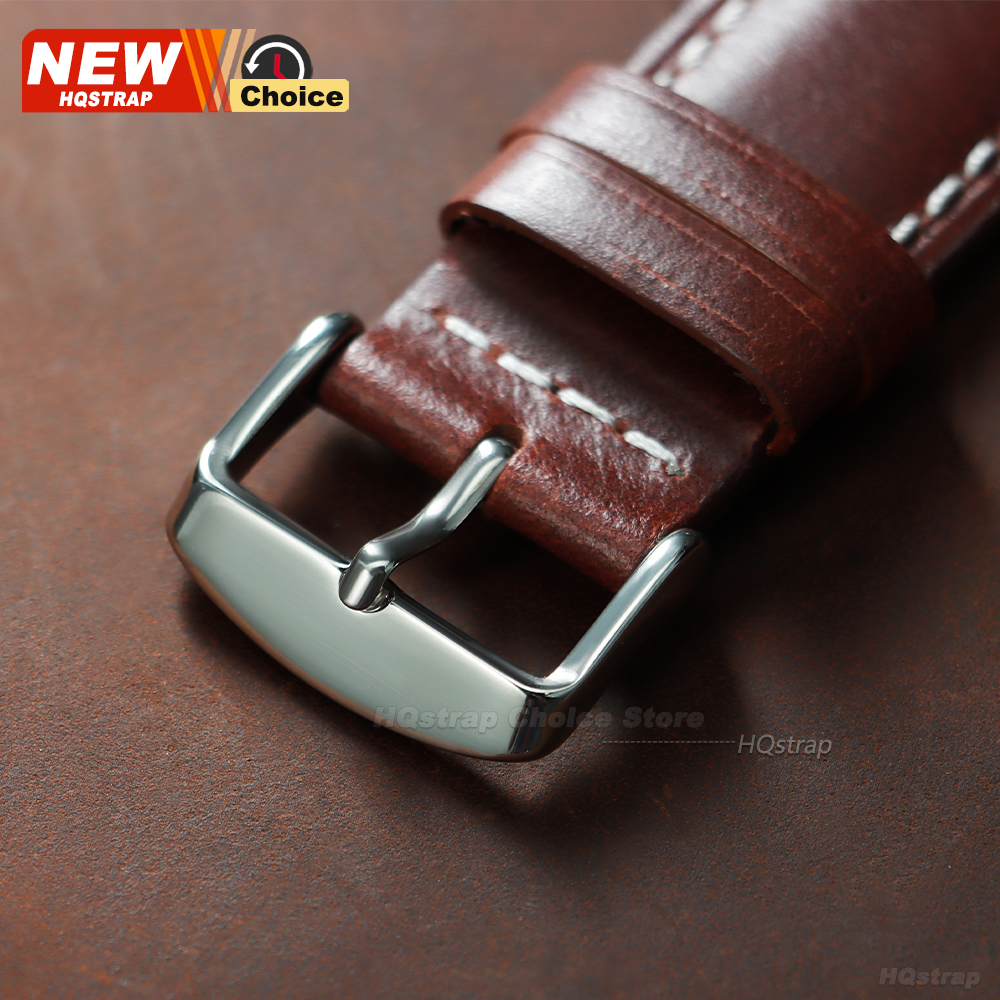 New Oil Wax Strap 16mm 18mm 20 - Seiko Watches Smartwatch บทวิจารณ์และราคา