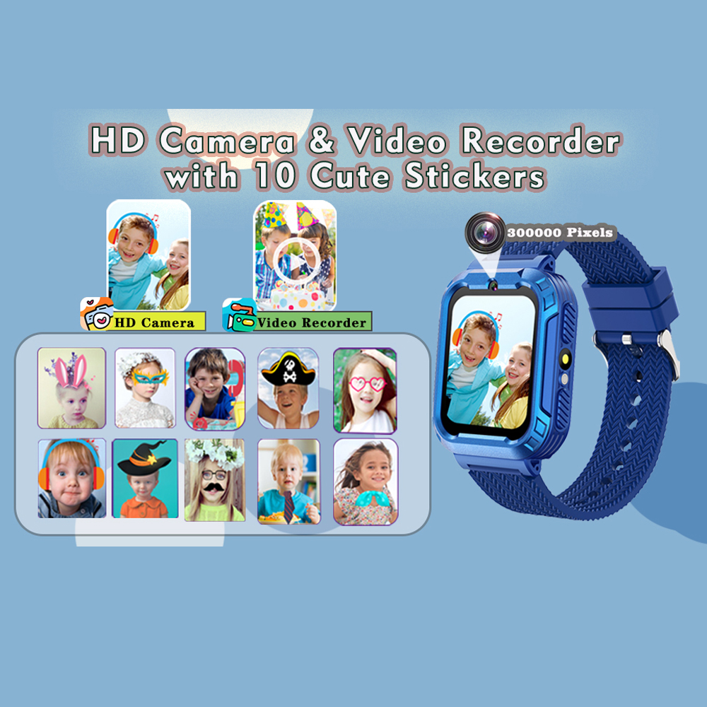 Children Smart Watch 35 Games  - Smartwatch Watches Gift For Girls บทวิจารณ์และราคา