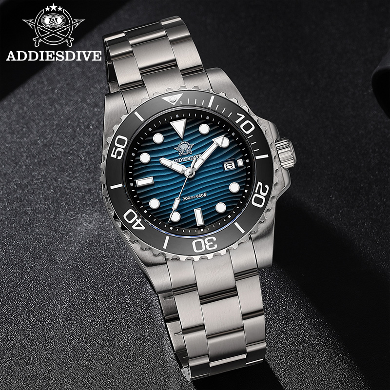 ADDIESDIVE Men's 2115 Quartz W - Waterproof Diving Watch บทวิจารณ์และราคา