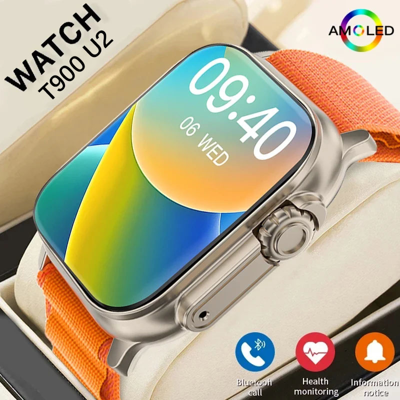 2026 New Smart Watch T900 U2 W - Smartwatch Watches With Bluetooth บทวิจารณ์และราคา