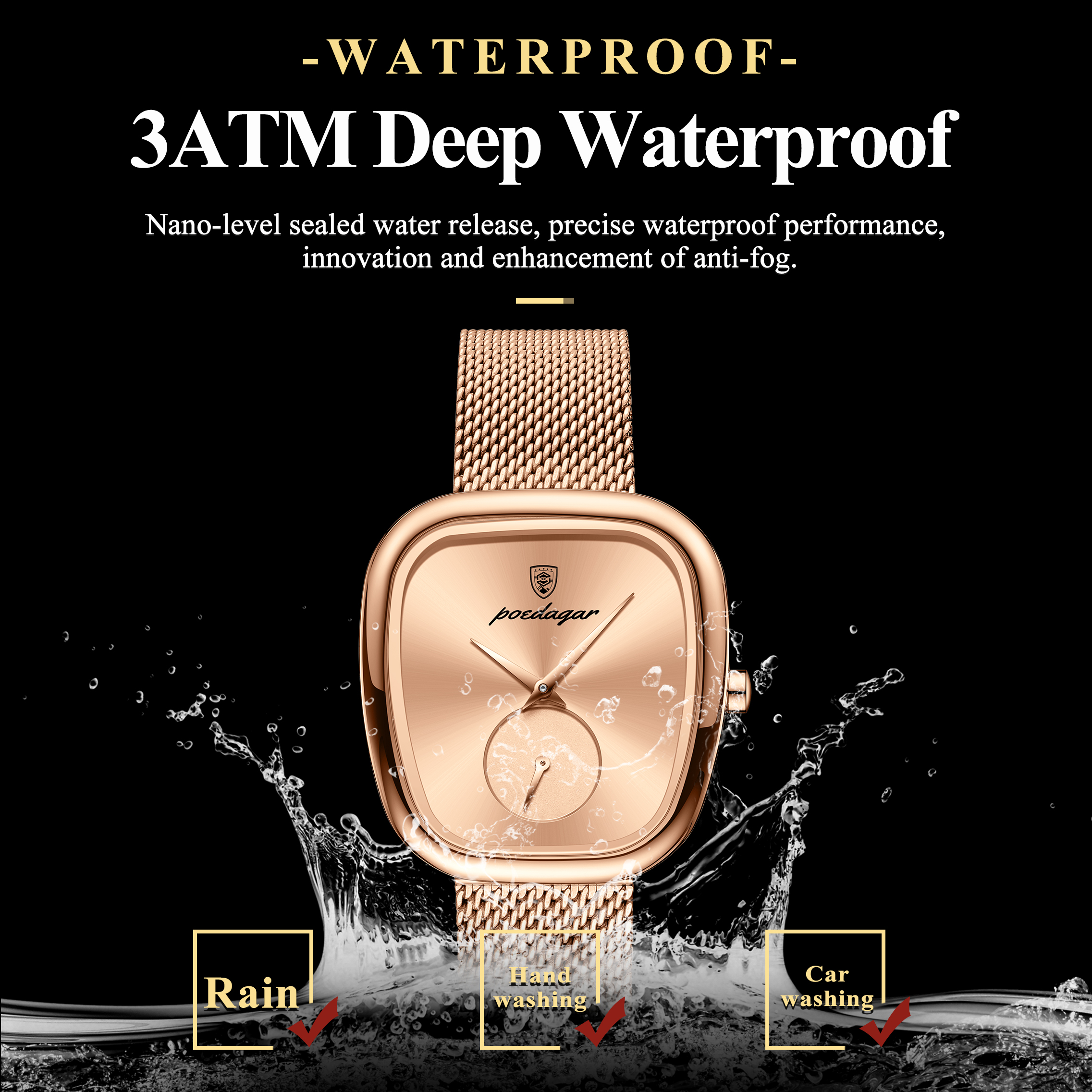 POEDAGAR Luxury Brand Woman Wa - Waterproof Diving Watch บทวิจารณ์และราคา